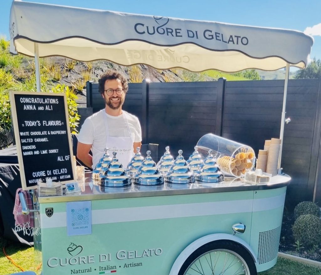 Gelato wedding Tauranga